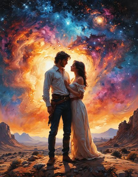 A cosmic love story, Western Impressionism