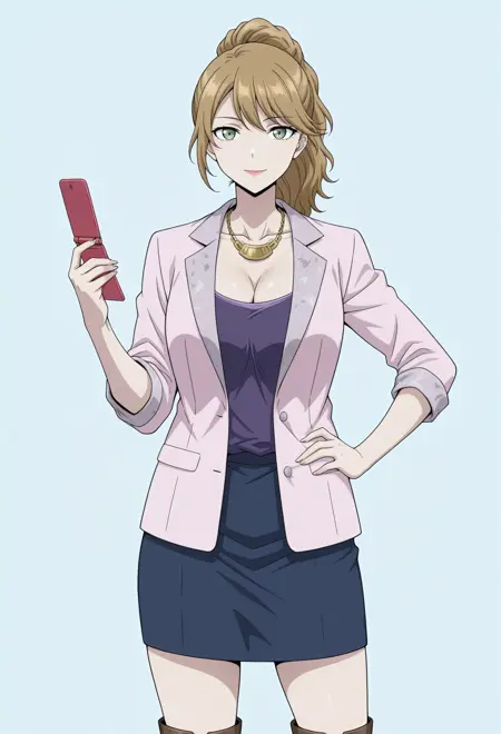 High Rise Invasion - Brown Hair Gal