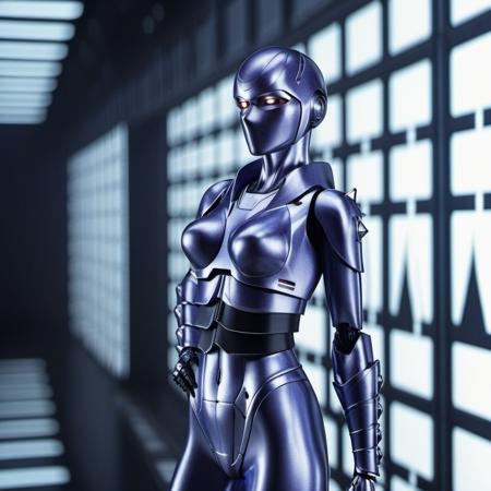 LadyArmaroid1024, a female robot, full body,   in a spaceship, cyberpunk background , highly detailed, photography, ultra sharp, film, bokeh, professional, 64k  <lora:add-detail-xl:1.5> <lora:LadyArmaroid1024:0.9>