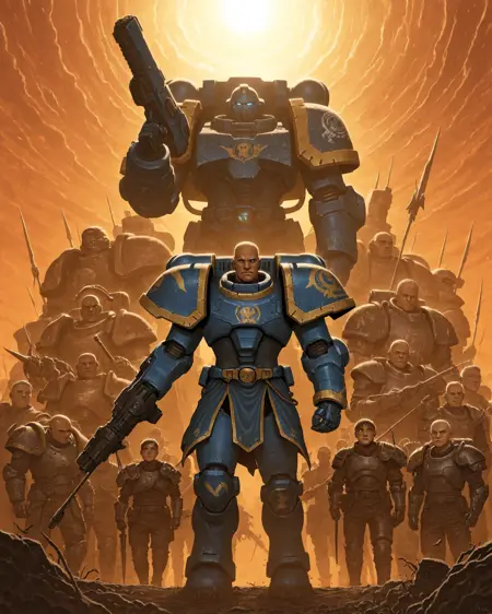 [Marvel Comics (Jacen Burrows Et Al)] Warhammer 40,000 Marneus Calgar miniseries (2020–2021) Comic Style Illustrious