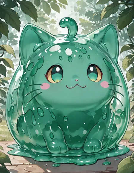 Slime Cat - Slimecat [Illustrious]