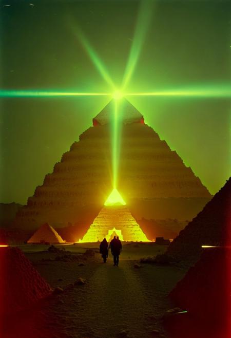 (Hyper Realistic:2.0)Polaroid picture of Crater Lake National Park, Oregon
BREAK ()Hyper Realistic:2.0)Polaroid picture an image of Ancient Egyptian pyramids, bathed in golden light, as a shimmering portal materializes beneath. The portal's iridescent glow illuminates the desert sands, beckoning travelers to enter. Capture the contrast between the ancient structures and the (futuristic, utopian universe within, teeming with lush vegetation, gleaming spires, and hovering spacecraft. Incorporate a sense of wonder and discovery, as the secrets of the pyramids unlock a gateway to a brighter, intergalactic future: 1.1)