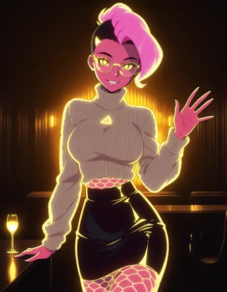 Moikaloop Style | Fishnet Neon Fantasy | ILXL