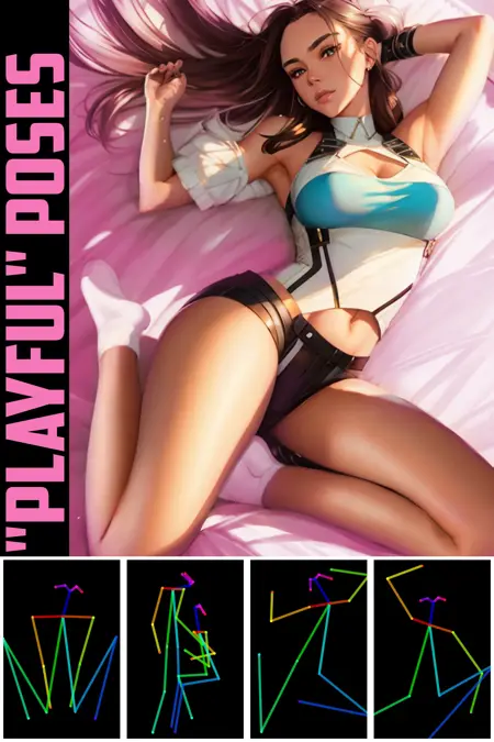 zPose "Playful" Poses (pose helper)