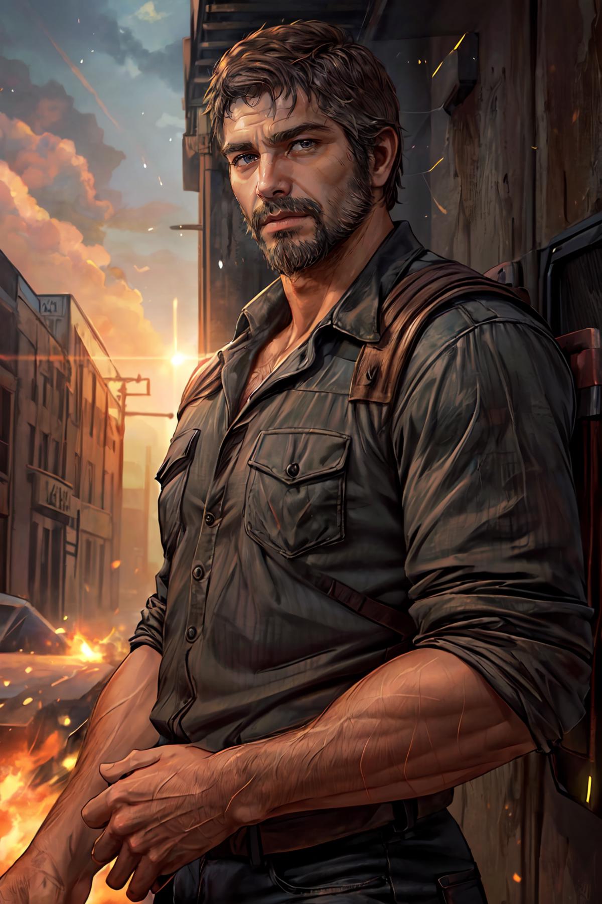 Joel from The Last of Us image by SecretEGGNOG