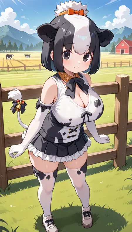 Holstein Friesian Cattle (Kemono Friends) / ホルスタイン (けものフレンズ) [IL-XL＆PonyXL]