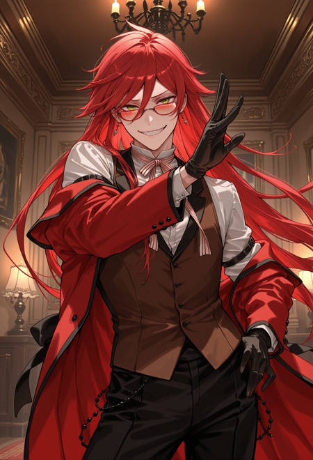 Grell Sutcliff (Kuroshitsuji / Black Butler) v1-illustrious