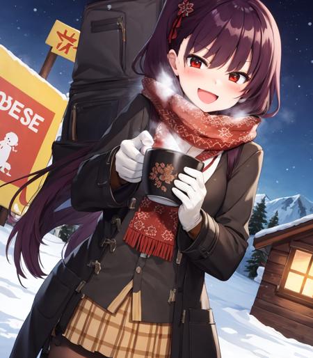 Snow, village, wa2000, (wa2000winter:1.1), cowboy shot, night sky, holding cup, steam, smile
<lora:Wa2000:1> <lora:Wa2000Winter_Costume:1>