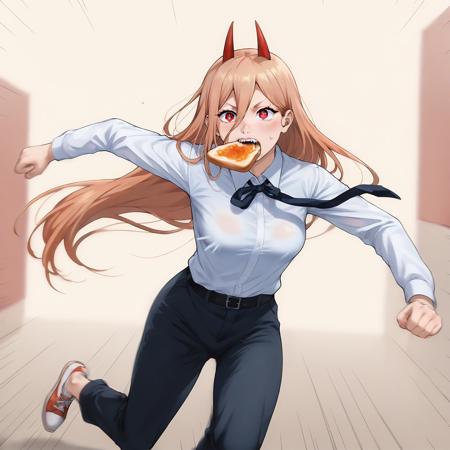 Running with food in mouth | Concept Pony XL v1.0