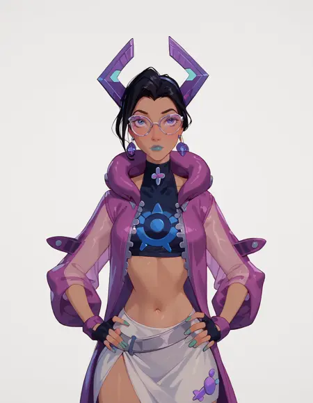 Galacta - Marvel Rivals First Anniversary Outfit | Zairasass