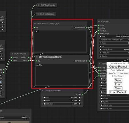 simple wildcard for ComfyUI  1.0