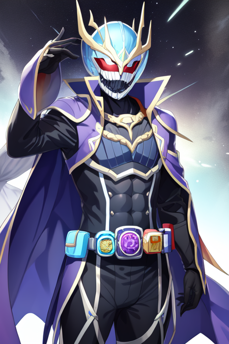 Whale, lich, helmet, tokusatsu, belt, solo