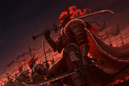 Kharanduu Khagan, the Scourge of the Land(arknights)