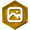 Gold New Generator Badge