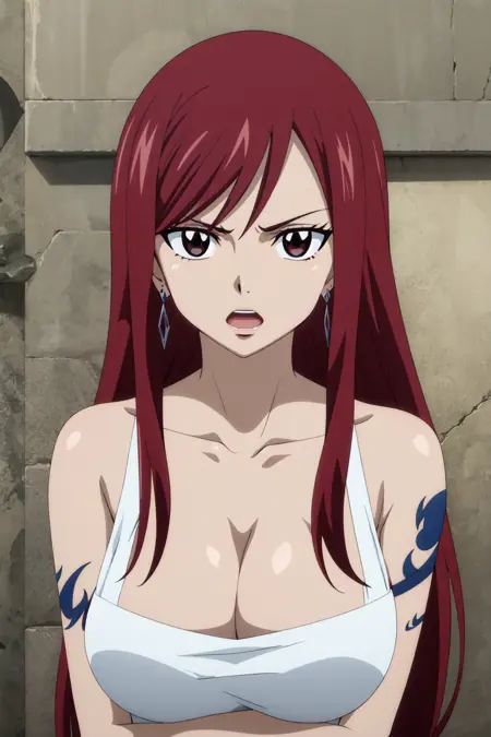 Erza ( Fairytail / Fairy Tail ) Anime Design