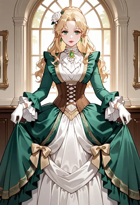 Audrey Hall from Lord of the Mysteries | Webnovel | Manhua | Webtoon | Illustrious