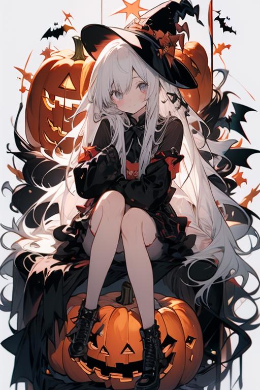 Halloween Witch/万圣节女巫 image by wubailou