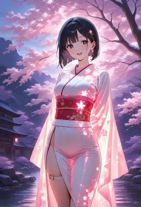 Glowing Kimono