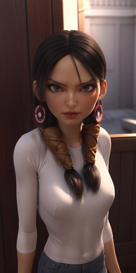 Jessica Keynes, Ladybug, Miraculous. Different models and attires. 🟤 Civilian (SD1.5)