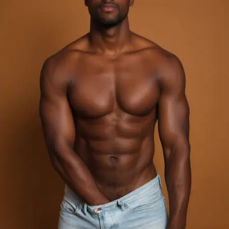 Hand in pants/underwear