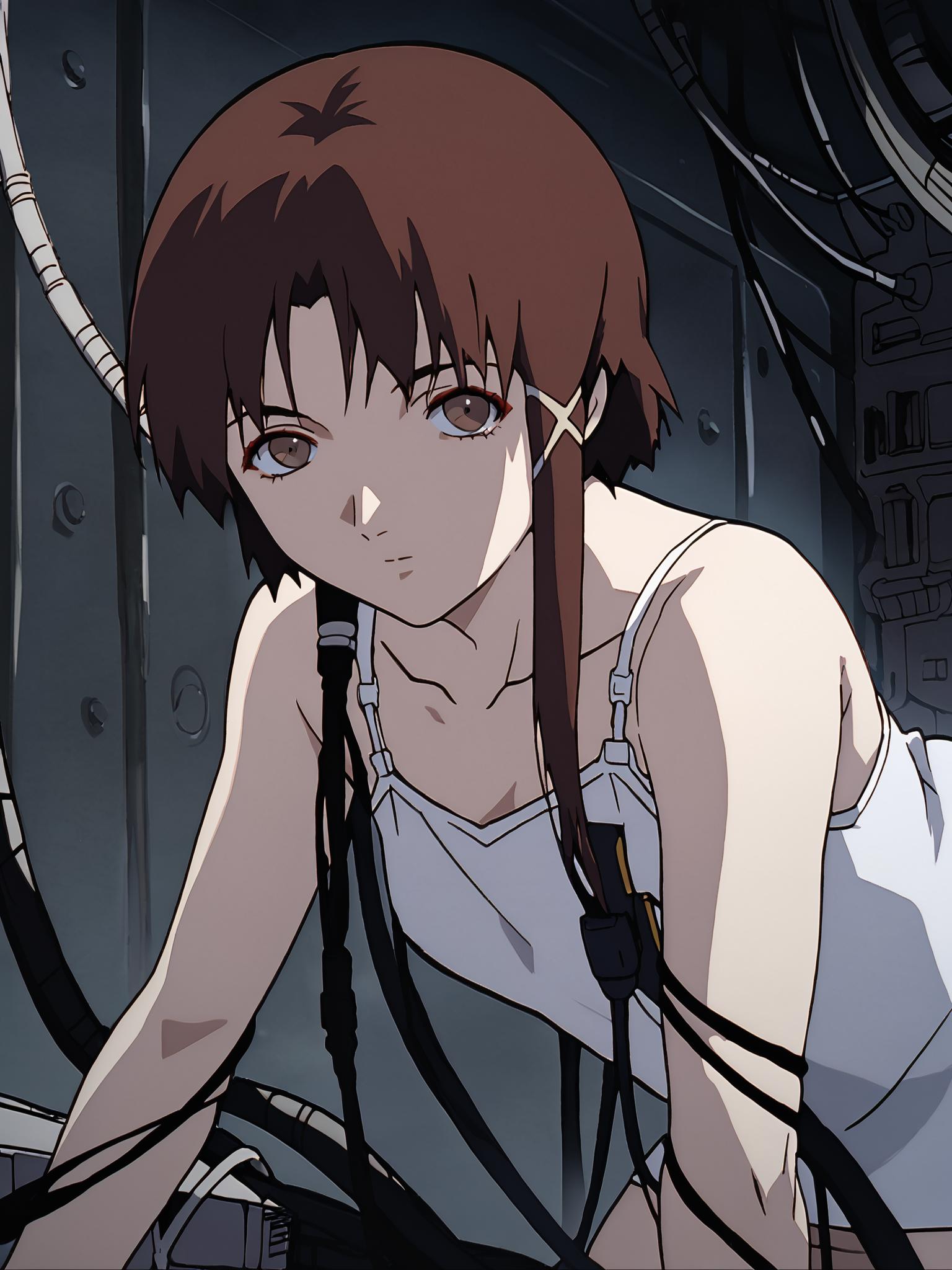 Lain Iwakura - 玲音 (Serial Experiments Lain - シリアルエクスペリメンツレイン)[PonyXL] - Lain  PonyXL | Stable Diffusion LoRA | Civitai