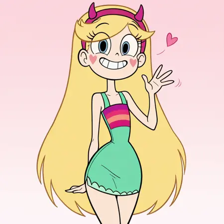 Star Butterfly (Star Vs The Forces Of Evil) Illustrious Version