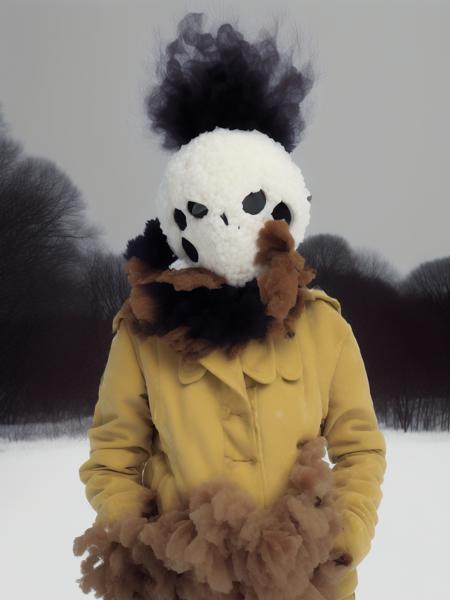 <lora:ChristopherRyanMcKenney:1>style Annie Leibowitz, front shot , anthropomorphic banana sitting on a Beach, color photograph