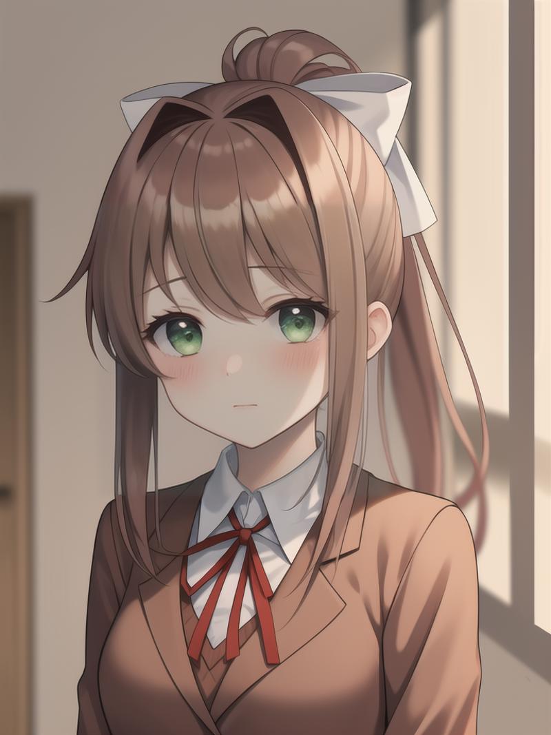 Monika - Doki Doki Literature Club image by JasonGu_