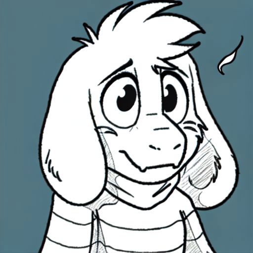 Asriel Dreemurr image by r545n