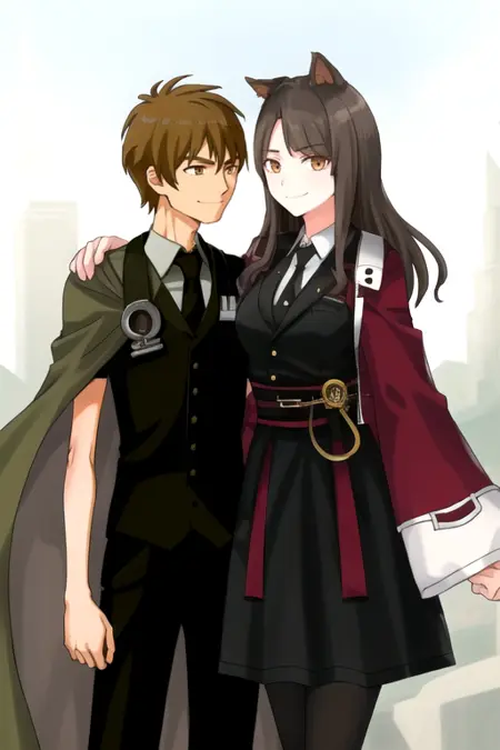 Li Syaoran x Skyfire (Tsubasa Reservoir Chronicles x Arknights)