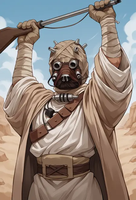 Tusken Raider (Star Wars) - Lora Pony