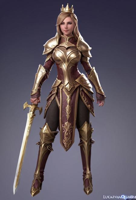 Luxanna Crownguard hails from Demacia, an insular realm where magical abilities are viewed with fear and suspicion. Able to bend light to her will, she grew up dreading discovery and exile, and was forced to keep her power secret, in order to preserve her family's noble status. Nonetheless, Lux's optimism and resilience have led her to embrace her unique talents, and she now covertly wields them in service of her homeland.