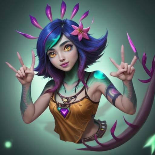 Neeko (League of Legends) LoRA image by Plumfeather