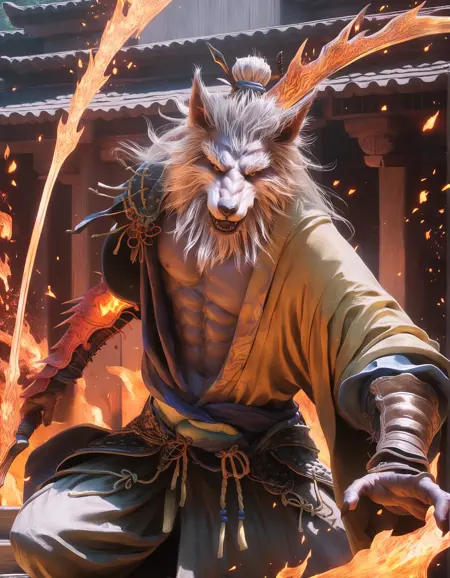 Guangzhi & Wolf Yaoguais in Black Myth Wukong
