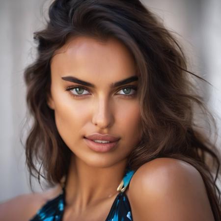 <lora:irinashayk_xl_lora-000030:1>  irinashayk  A half body Portrait of a beautiful 26 year old woman, focus on eyes, sexy stare, hi detail, sharp focus, perfect lighting, awesome, dslr, 4k high quality. extra detail, extra sharp, magical, perfect moment, natural skin, pores