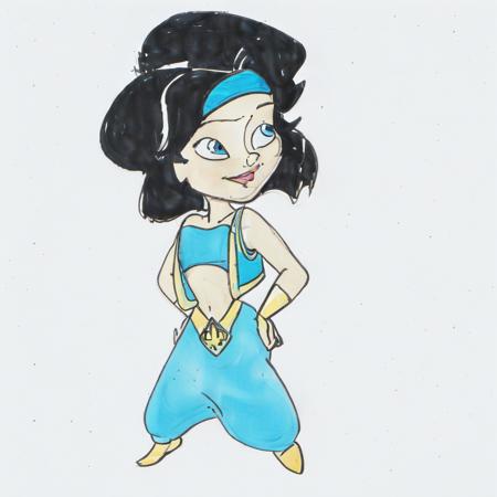 Aladdin OC: Zhanna V1