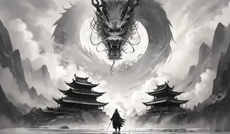 我有一剑，可开天门I have a sword to open the door