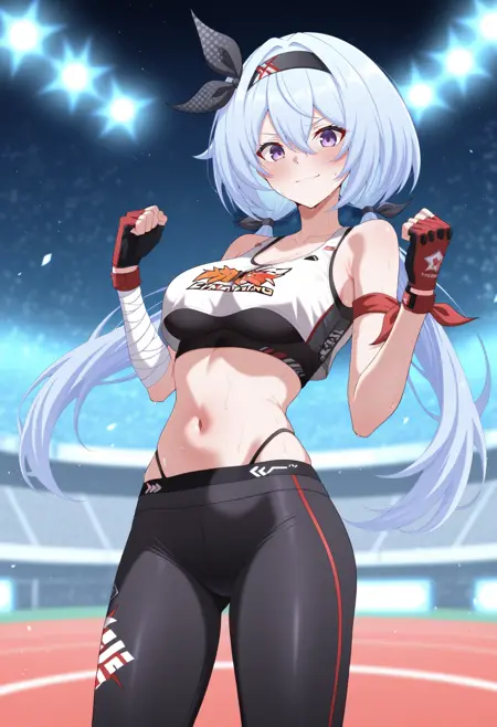 卡拉比丘 - 忧雾:力速双A  |  Strinova - Yugiri : sports suit (IL)