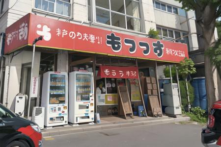 best quality, ultra-detailed, illustration,
moccos, scenery, storefront, japan, ground vehicle, car, tree, scenery, outdoors, building, sign, vending machine, real world location, window, road, shop, plant
<lora:moccosu_SD15_V1_DIM4:0.8>