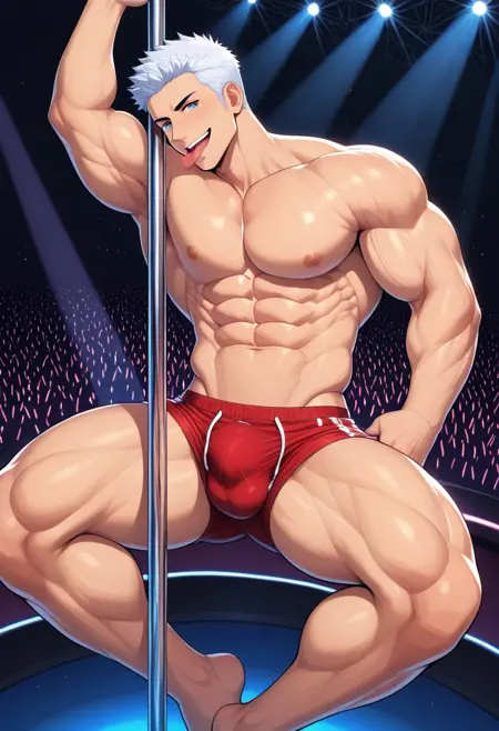 Pole Dance ( MALE / illustrious )