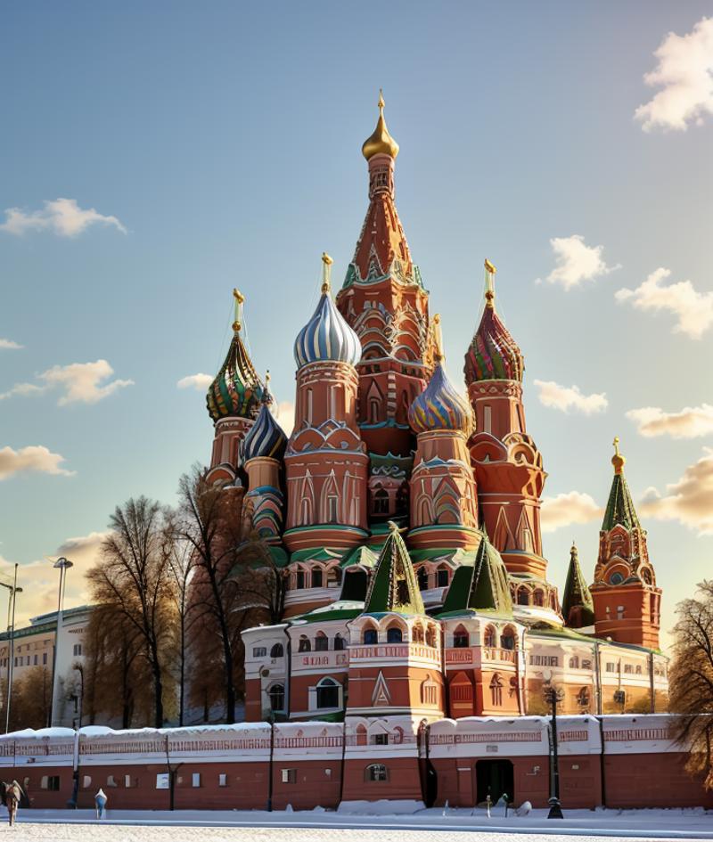 Saint Basil's Cathedral - Moscow image by zerokool