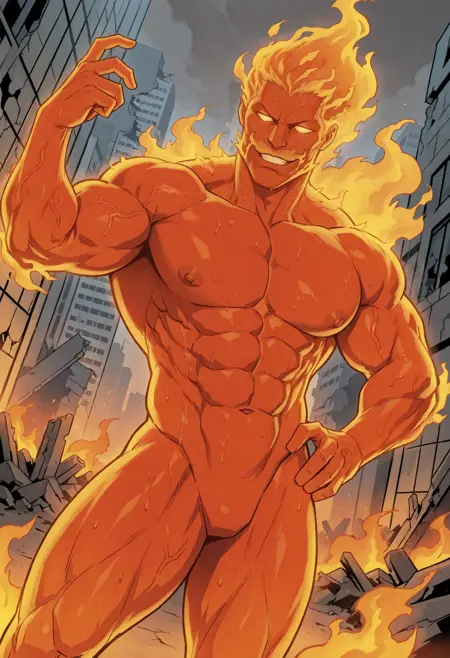 Human Torch (Johnny Storm) / Marvel
