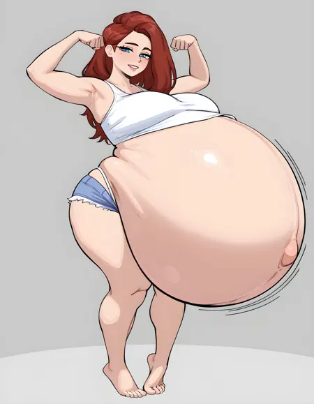 Easy Hyper Pregnancy LoRa Concept / NSFW / SDXL / Illustrious