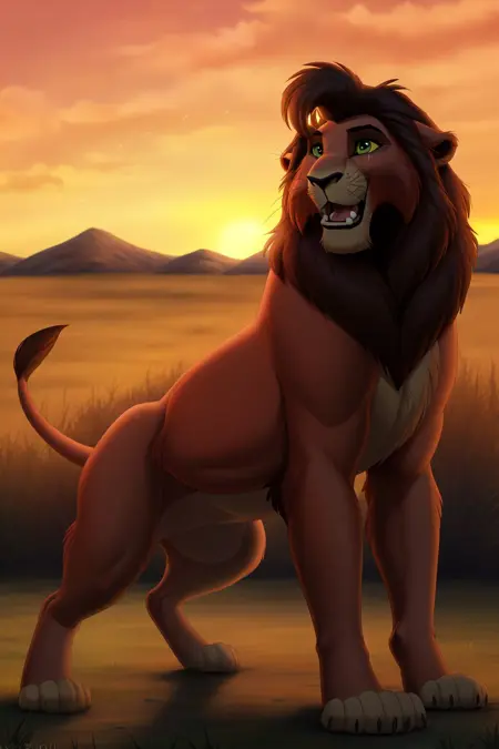 Kovu - The Lion King