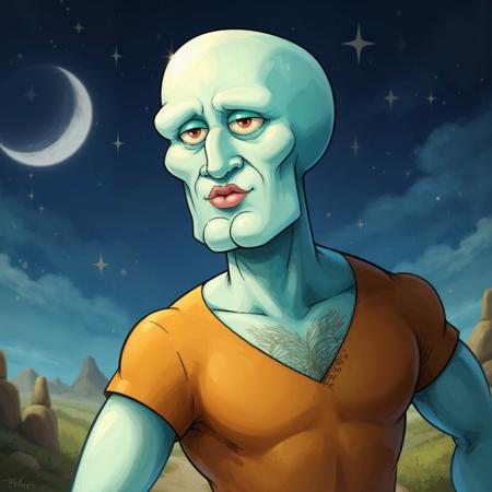Handsome Squidward - Flux V1