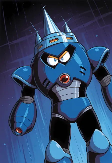 DWN-017 Needle Man - Mega Man 3 - ILXL