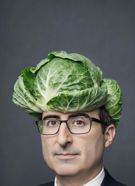 close up photo of sks person with cabbage  <lora:locon_johnoliver_v1_from_v1_64_32:1> absurdres, hasselblad