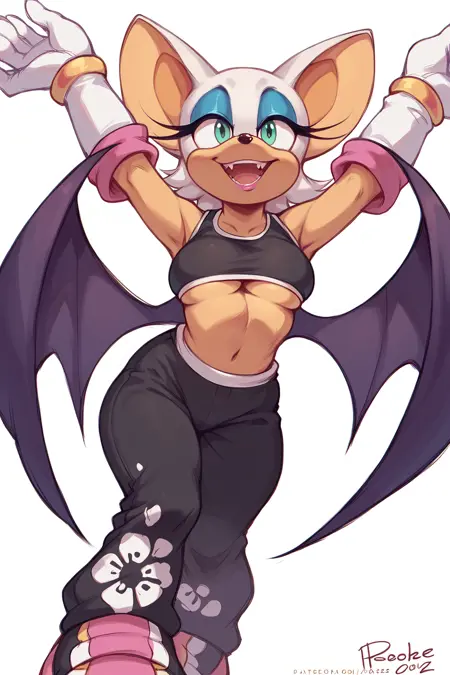Rouge the Bat - Sonic Riders Outfit