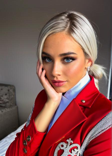 collection of flight attendant uniforms Virgin Atlantic