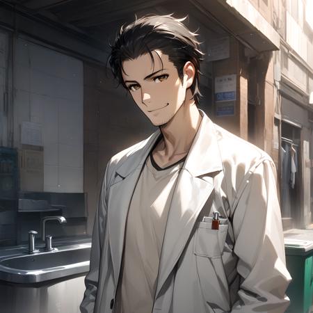 Okabe Rintarou / 岡部 倫太郎 - Steins;Gate - Animagine XL 3.1 v1